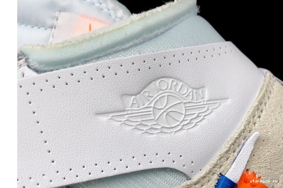 1 100  White Retro High AQ0818 Jordan O-W Air AQ0818-100 1027